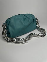 Bottega Veneta Leather Chain Pouch Shoulder Bag