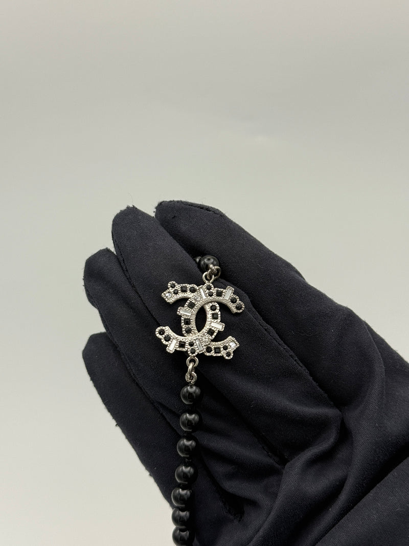 Chanel CC Beaded Necklace