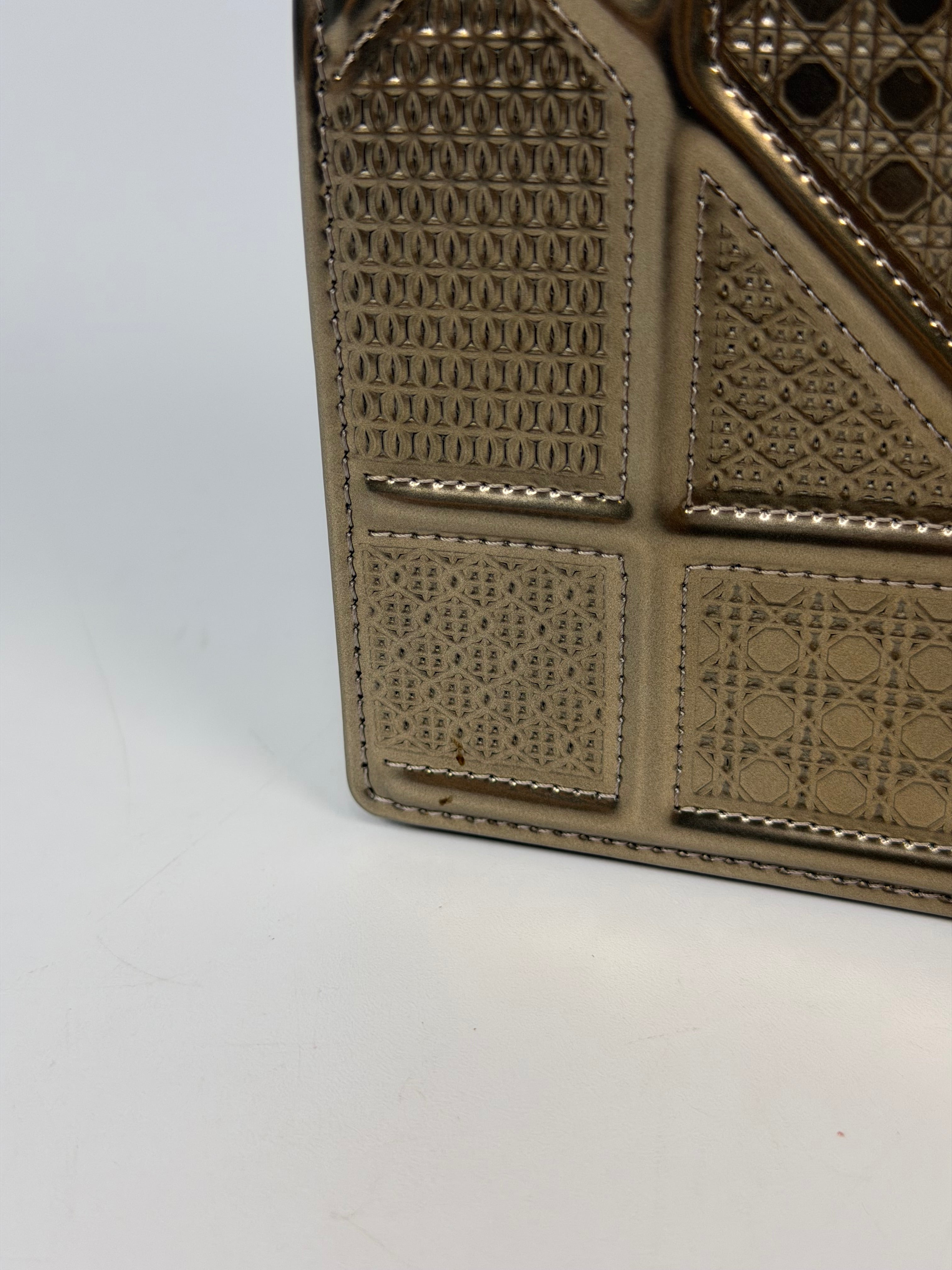 Authentic and preloved Christian Dior Mini Diorama Gold With Gold Hardware . Excellent condition. Verified by Luxe Cheshire 