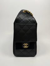 Chanel 25 Small In Black Caviar Leather With GHW