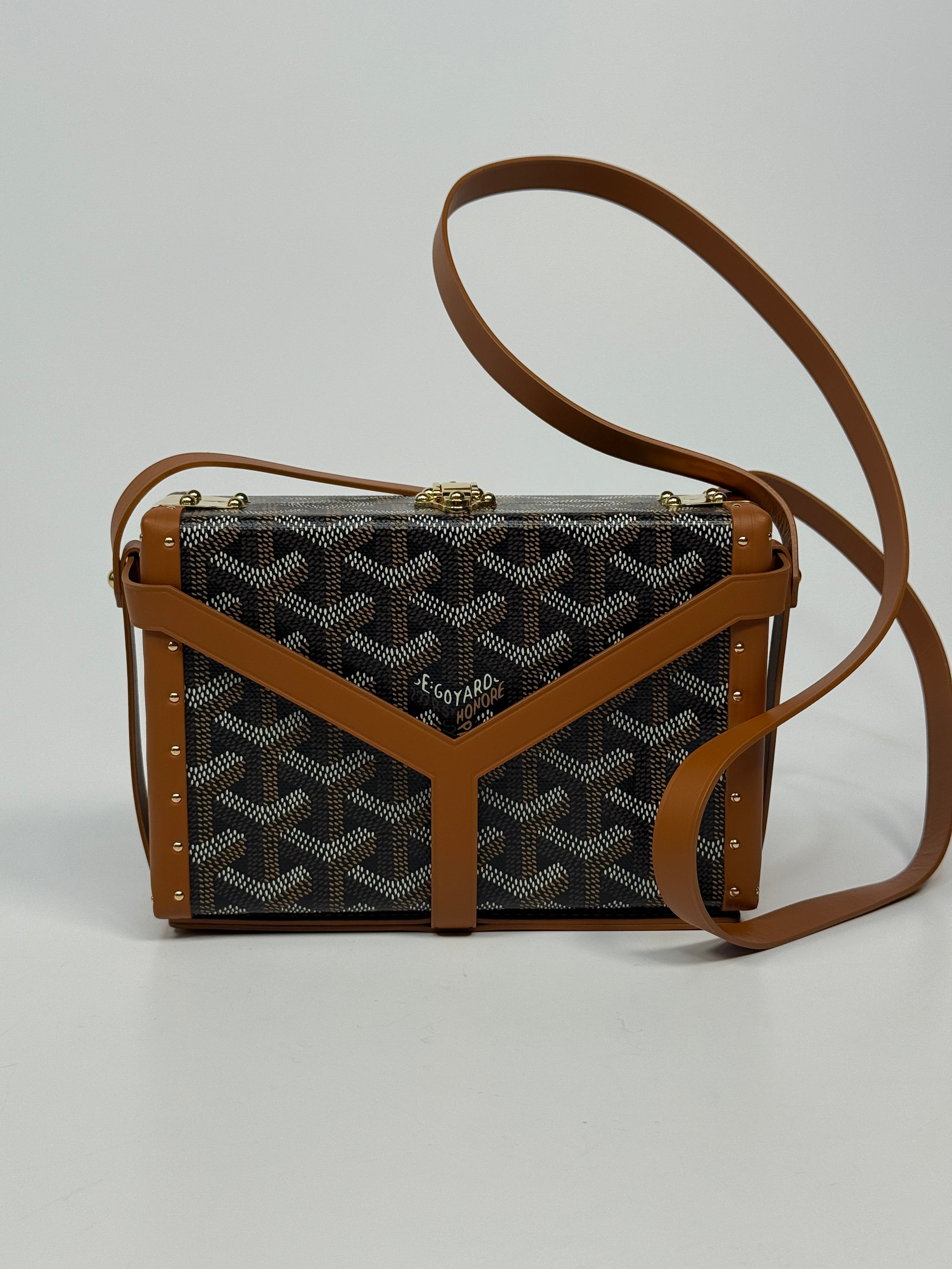 Goyard Minaudiere Trunk Shoulder Bag