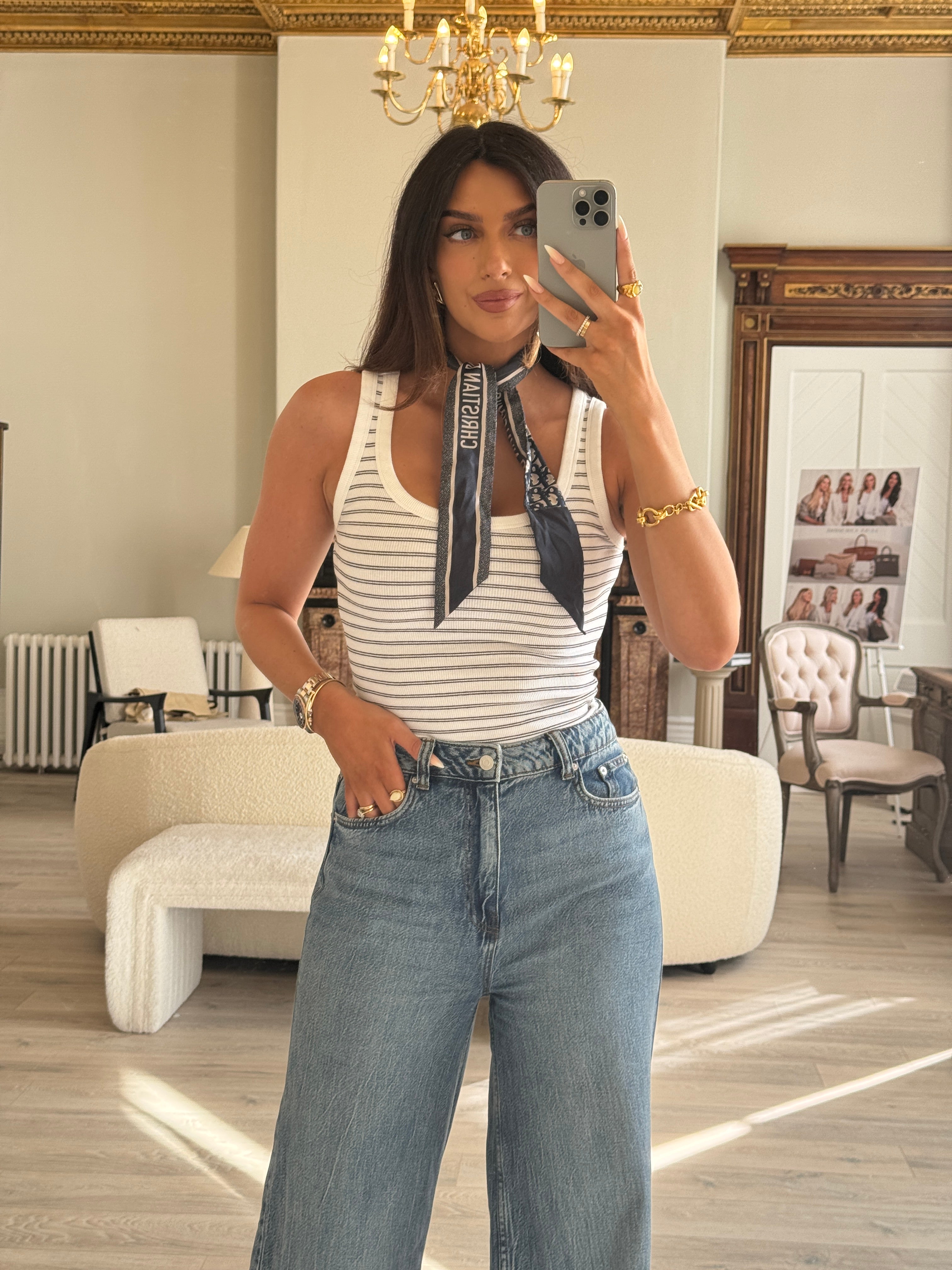 Christian Dior Mitzvah Scarf