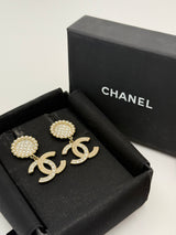 Chanel CC Earrings