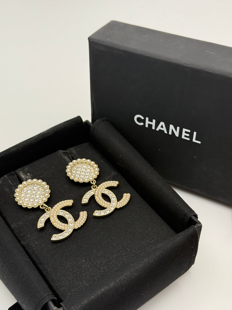 Chanel CC Earrings