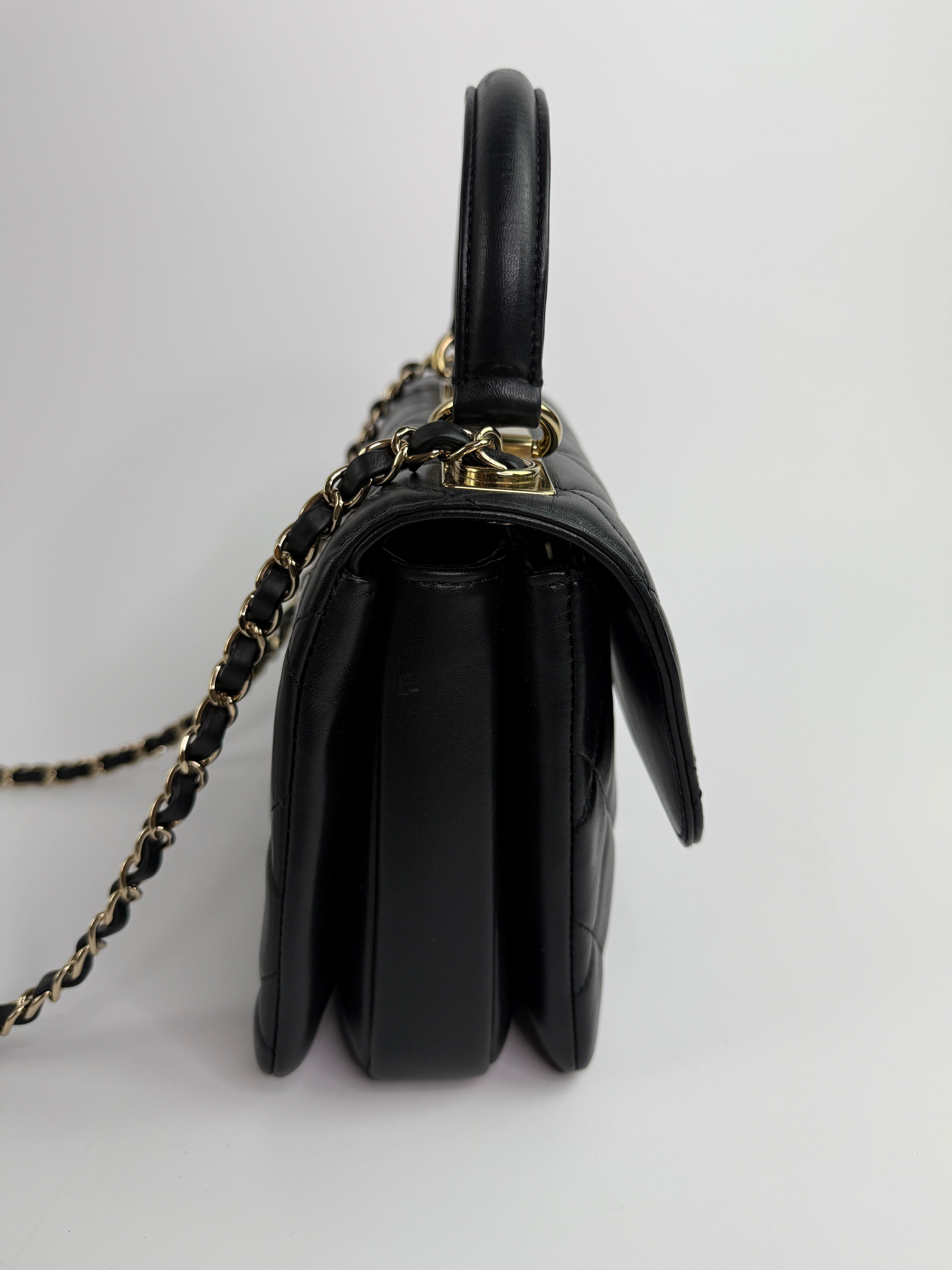 Chanel Small Trendy Top Handle Flap Bag