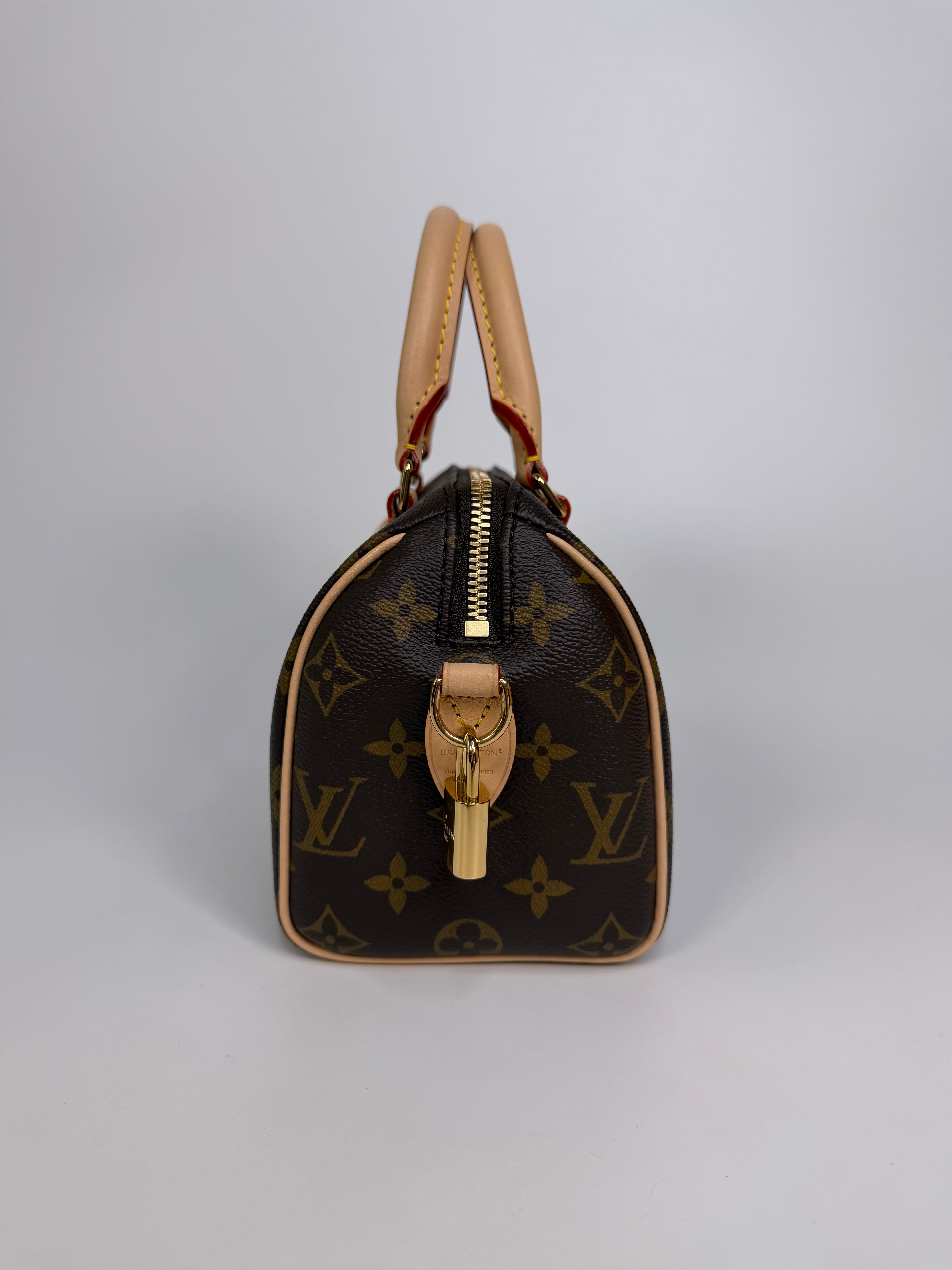 Louis Vuitton Speedy 20 In Monogram Canvas With Gold Hardware. Authentic and preloved in excellent condition.