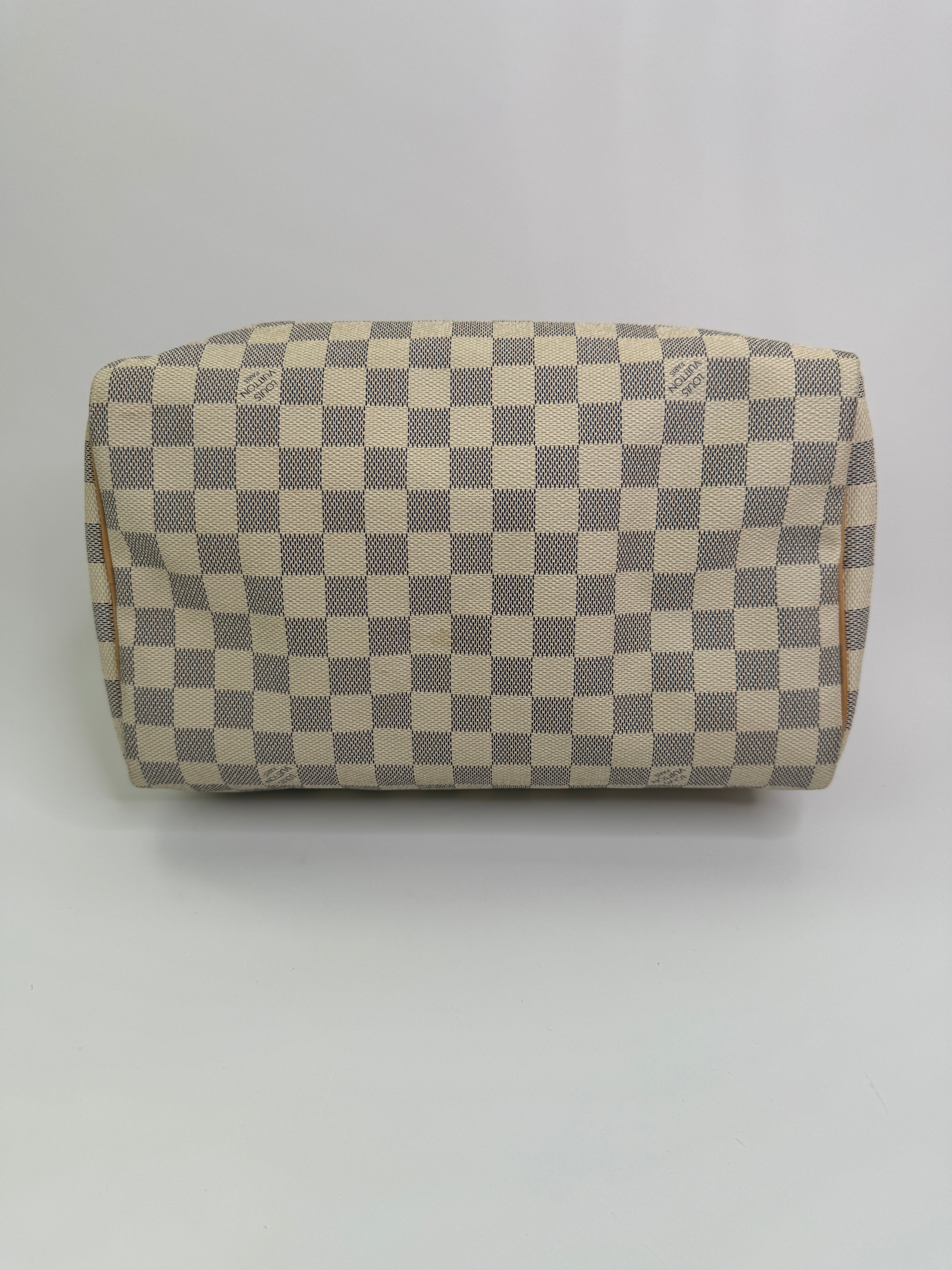 Louis Vuitton Speedy 30 in Damier Azur