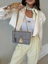 Christian Dior Lambskin Cannage Studded Dioraddict Shoulder Bag