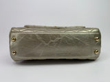 Chanel Small Coco In Gold Crumpled Calfskin With GHW
