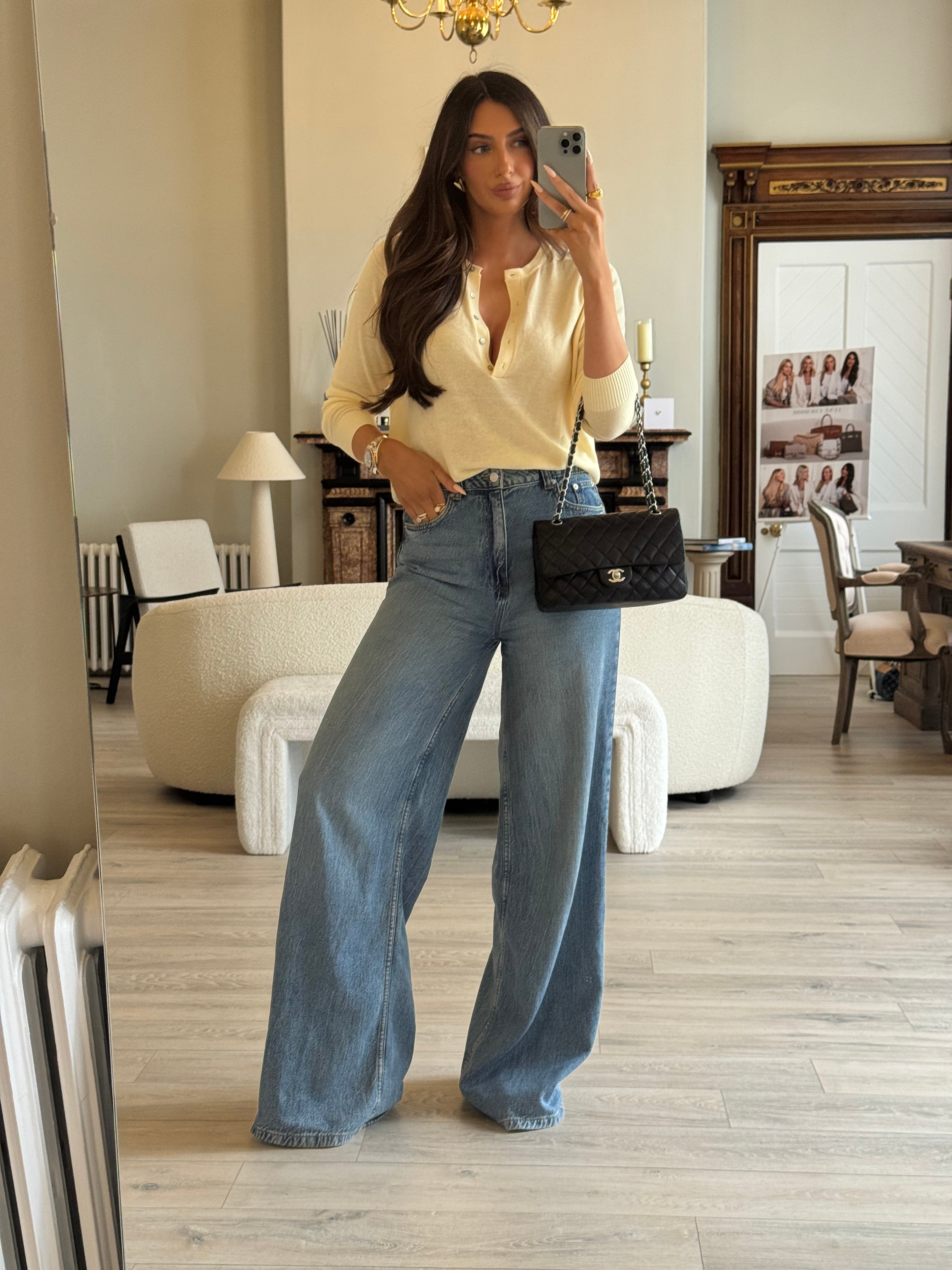 Chanel Medium Classic Double Flap Black Lambskin Leather With Silver Hardware
Pre Loved & Authentic