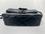 Chanel 19 Small So Black In Lambskin Leather