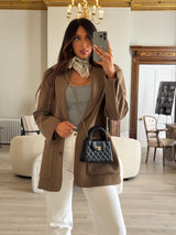 Chanel Mini Kelly Bag In Black Calfskin Leather GHW