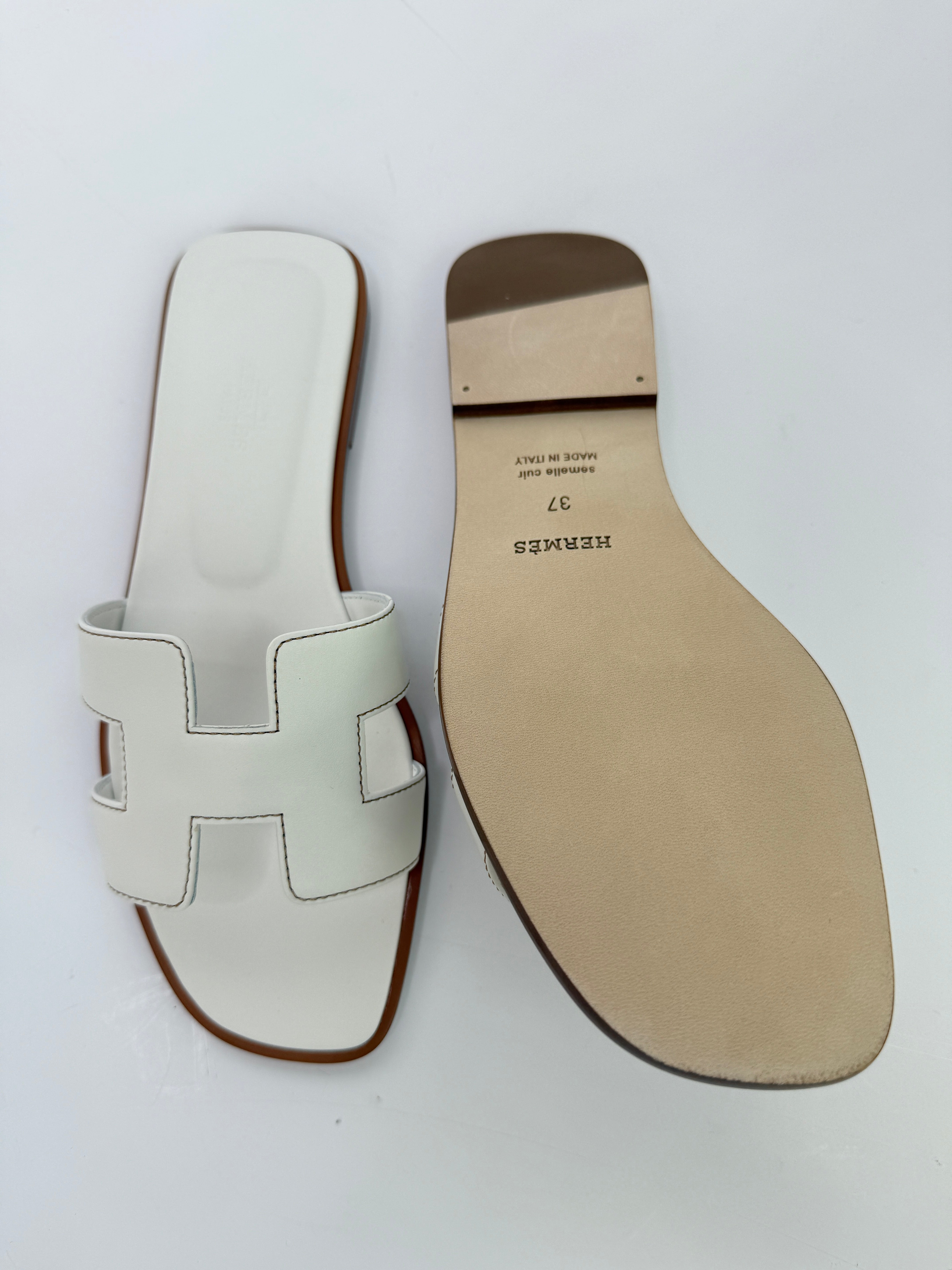 Hermès Oran Sandals (Size 37/UK4)