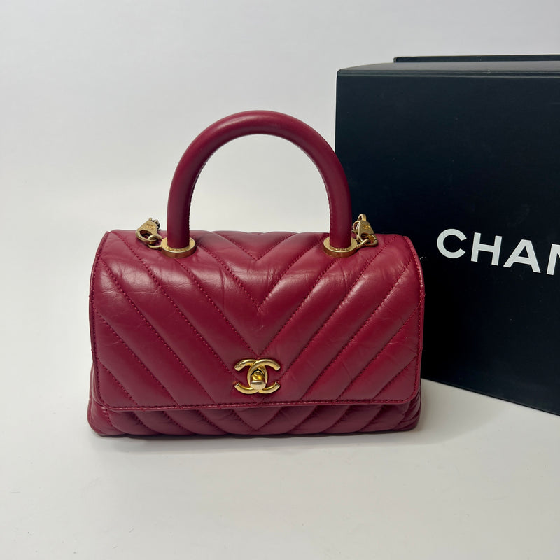 Chanel Small Coco Top Handle Bag