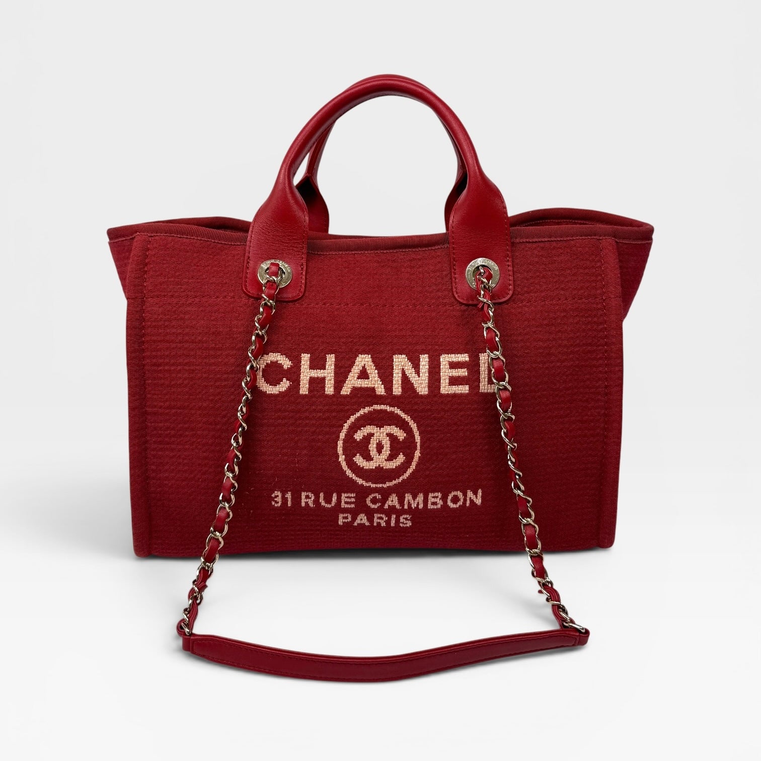 Chanel Deauville Small Tote Bag