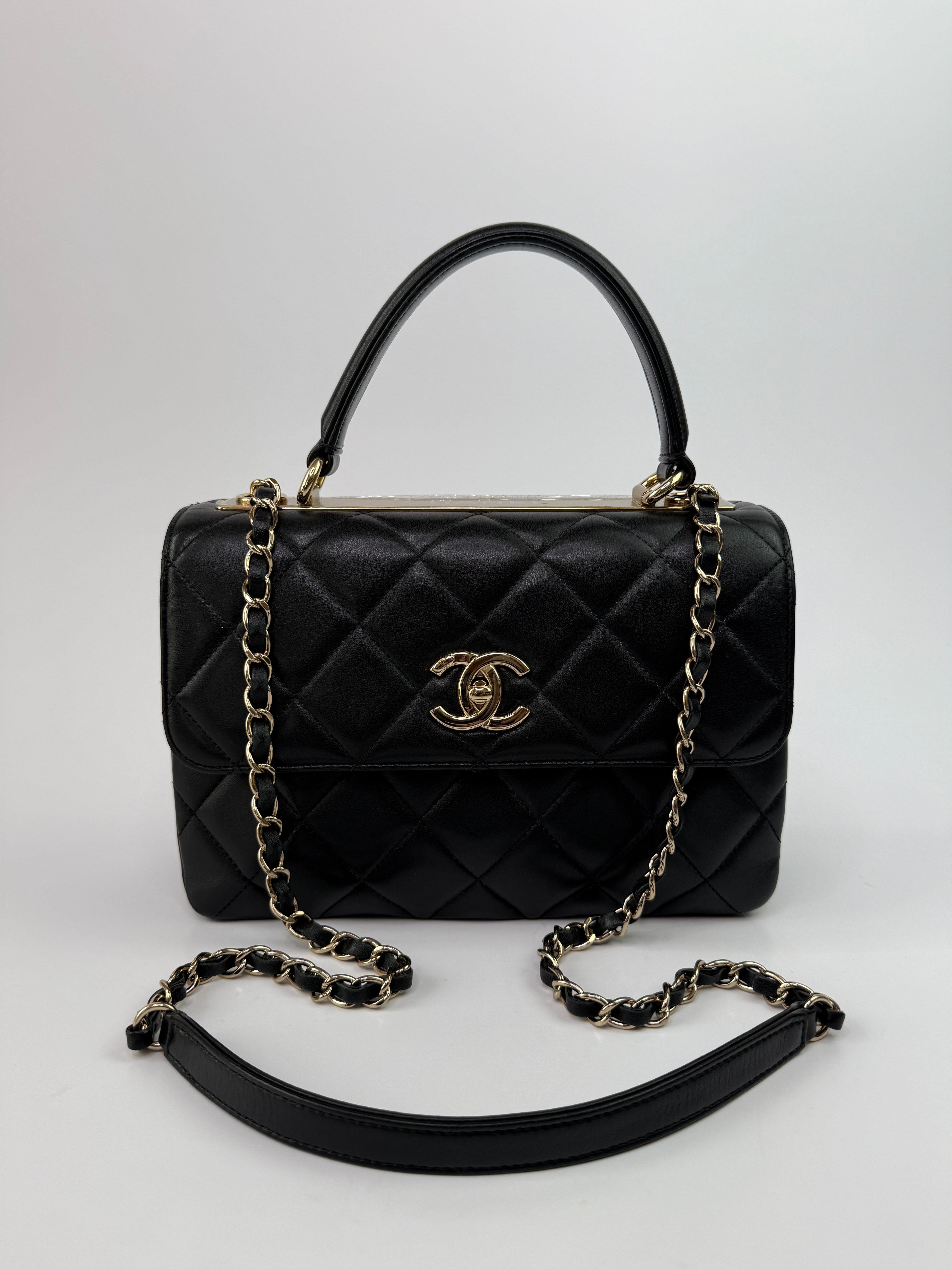 Chanel Small Trendy Top Handle Flap Bag
