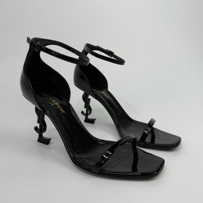 Saint Laurent Black Opyum Sandals (Size 38/UK 5)