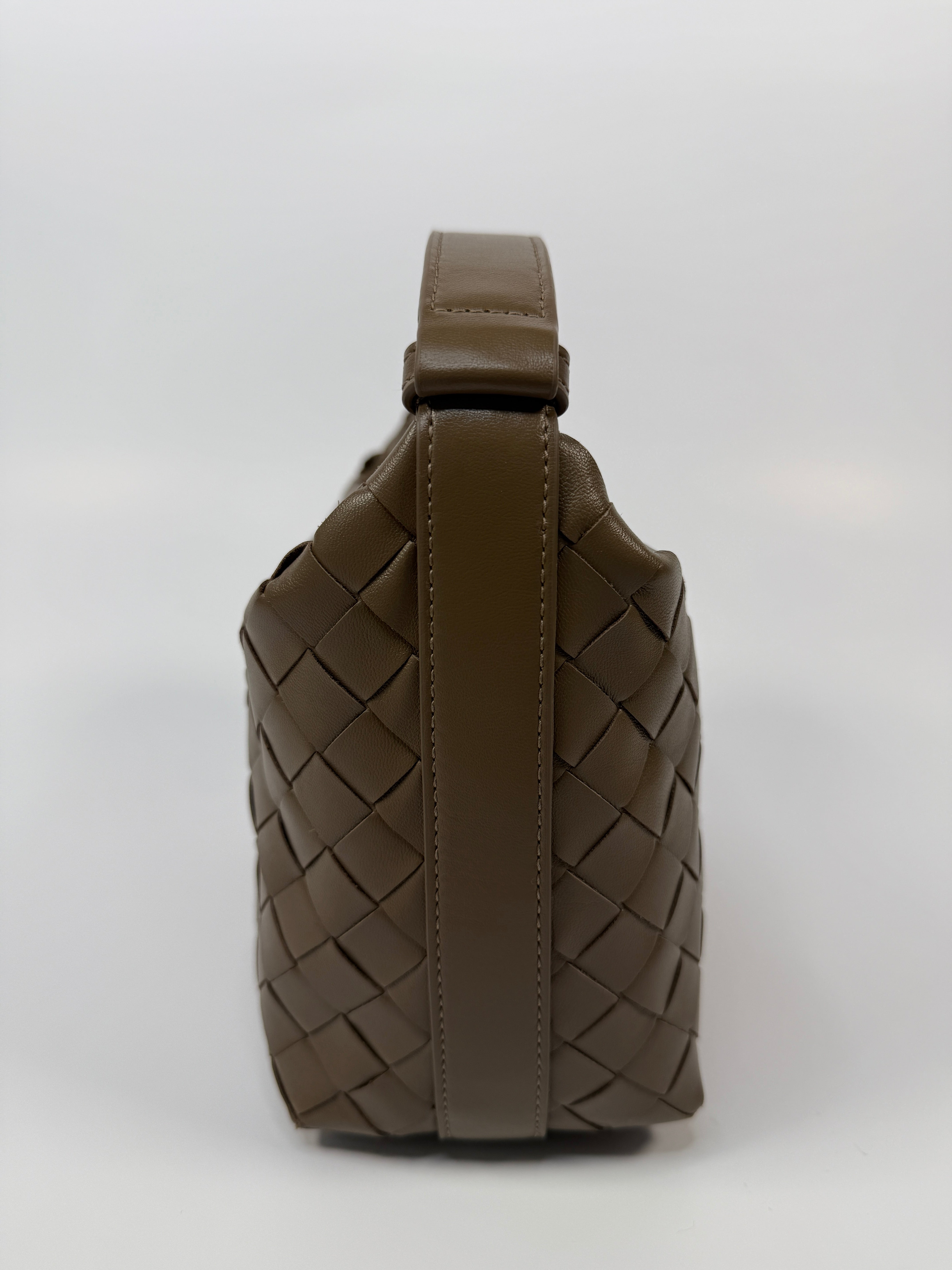 Bottega Veneta Mini Wallace Intrecciato Leather Shoulder Bag