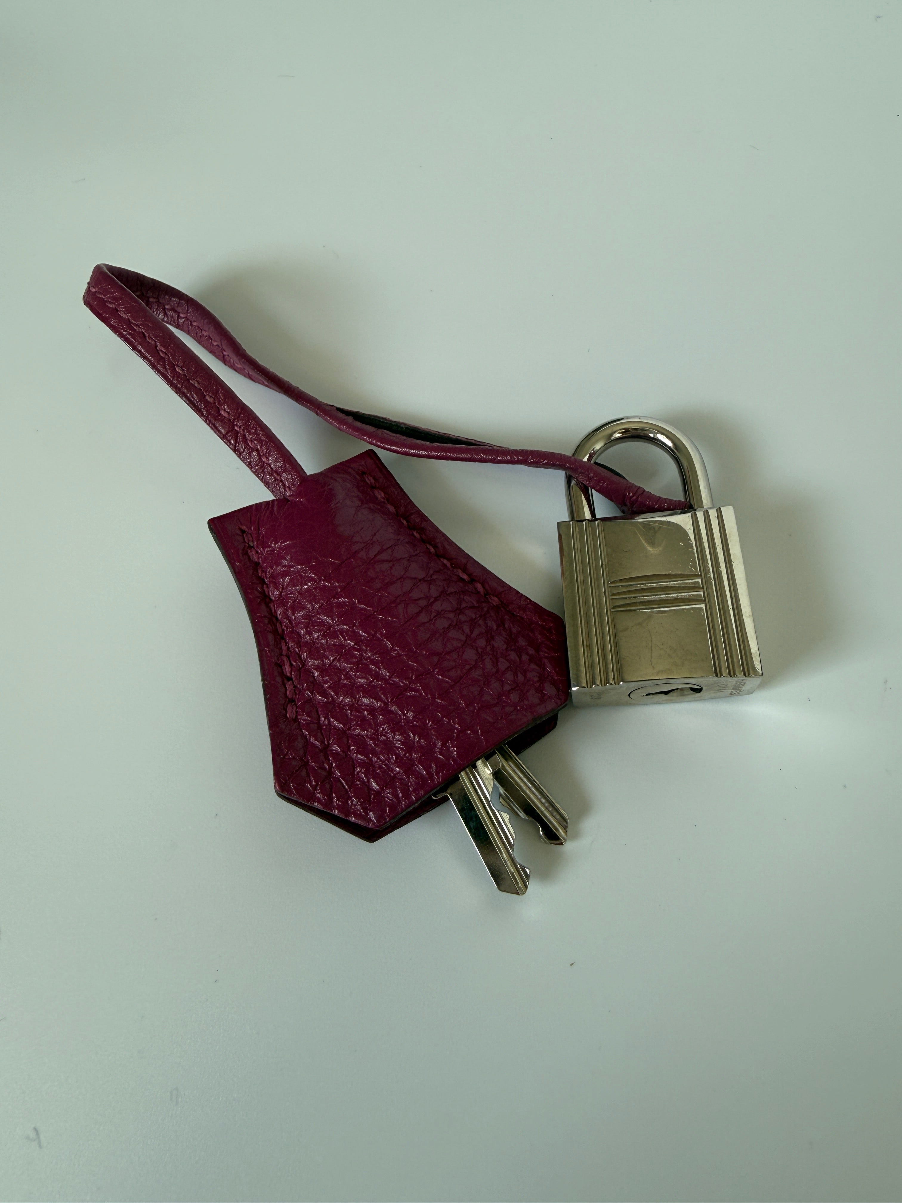 Authentic pre-loved Hermès Birkin 25 In Tosca Clemence Leather. Excellent condition, verified by Luxe Cheshire. Trusted designer resale.