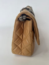 Chanel Beige Coated Lambskin Re Issue Flap Bag