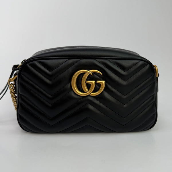 Gucci GG Marmont Small Matelasse Camera Bag