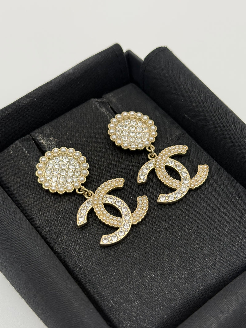 Chanel CC Earrings