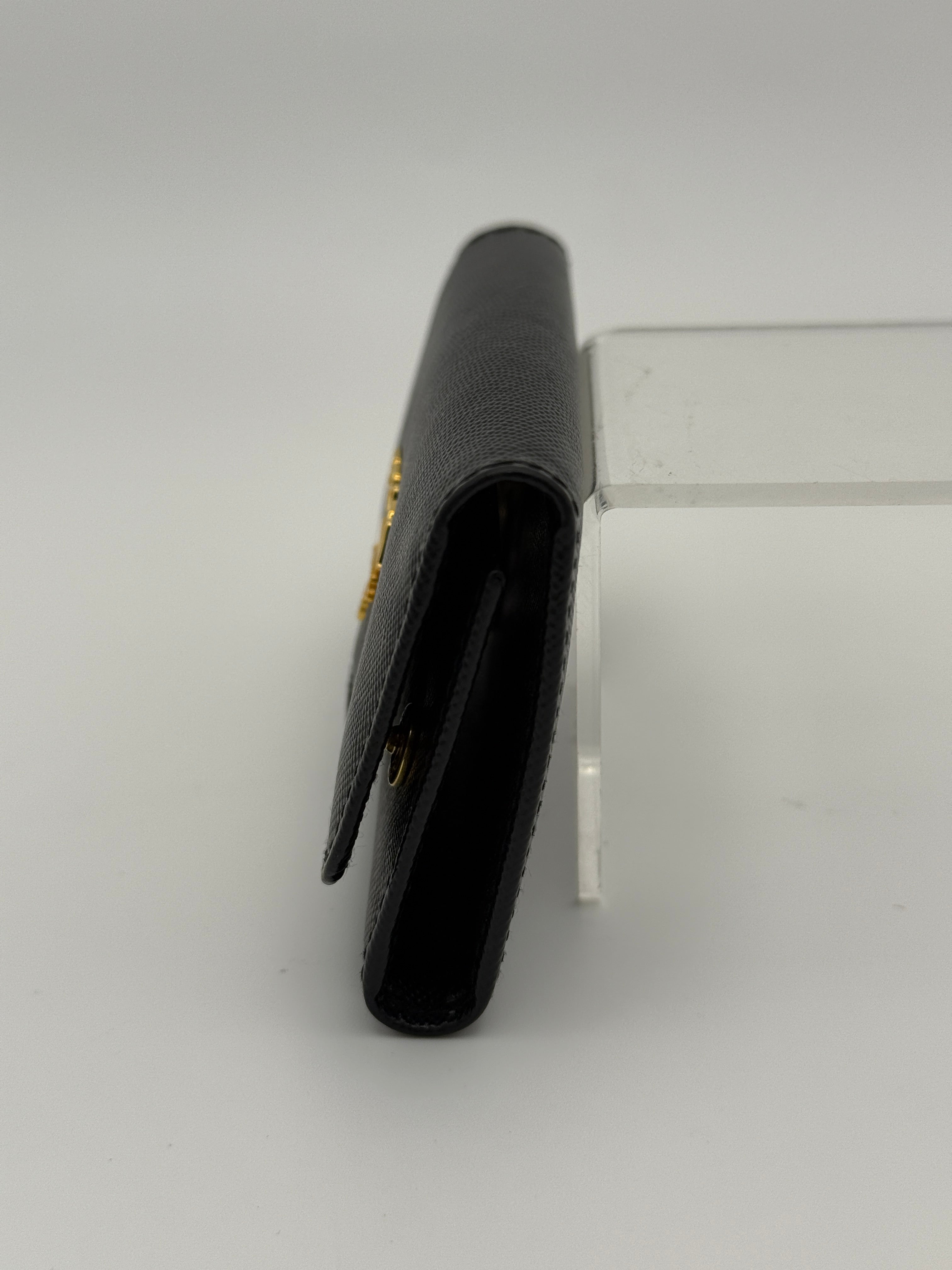 Prada Saffiano Leather Keychain