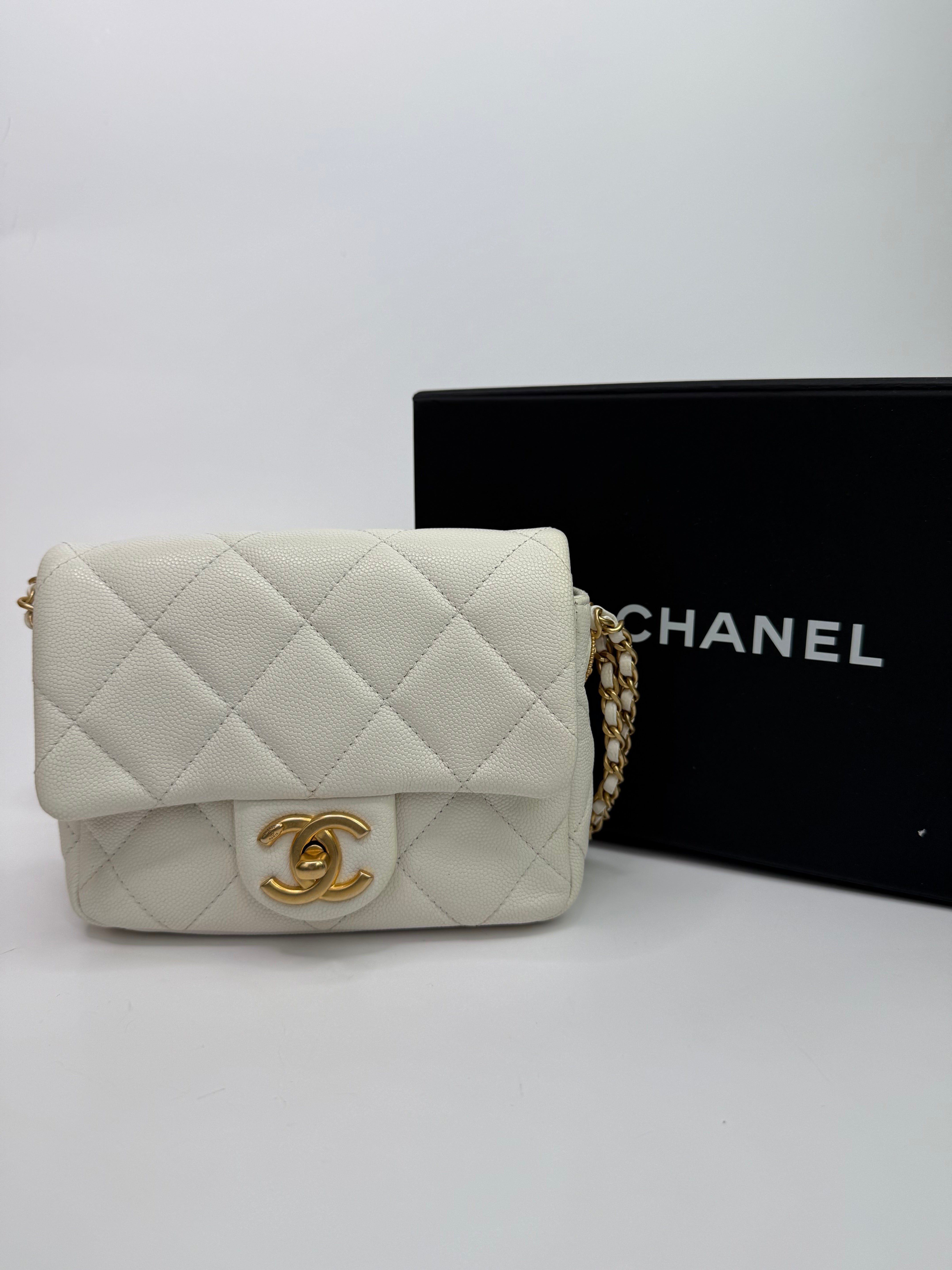 Chanel Seasonal Mini Flap Bag Medallion GHW