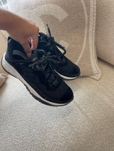 Chanel Black Sneakers (Size 36.5/UK 3.5 )