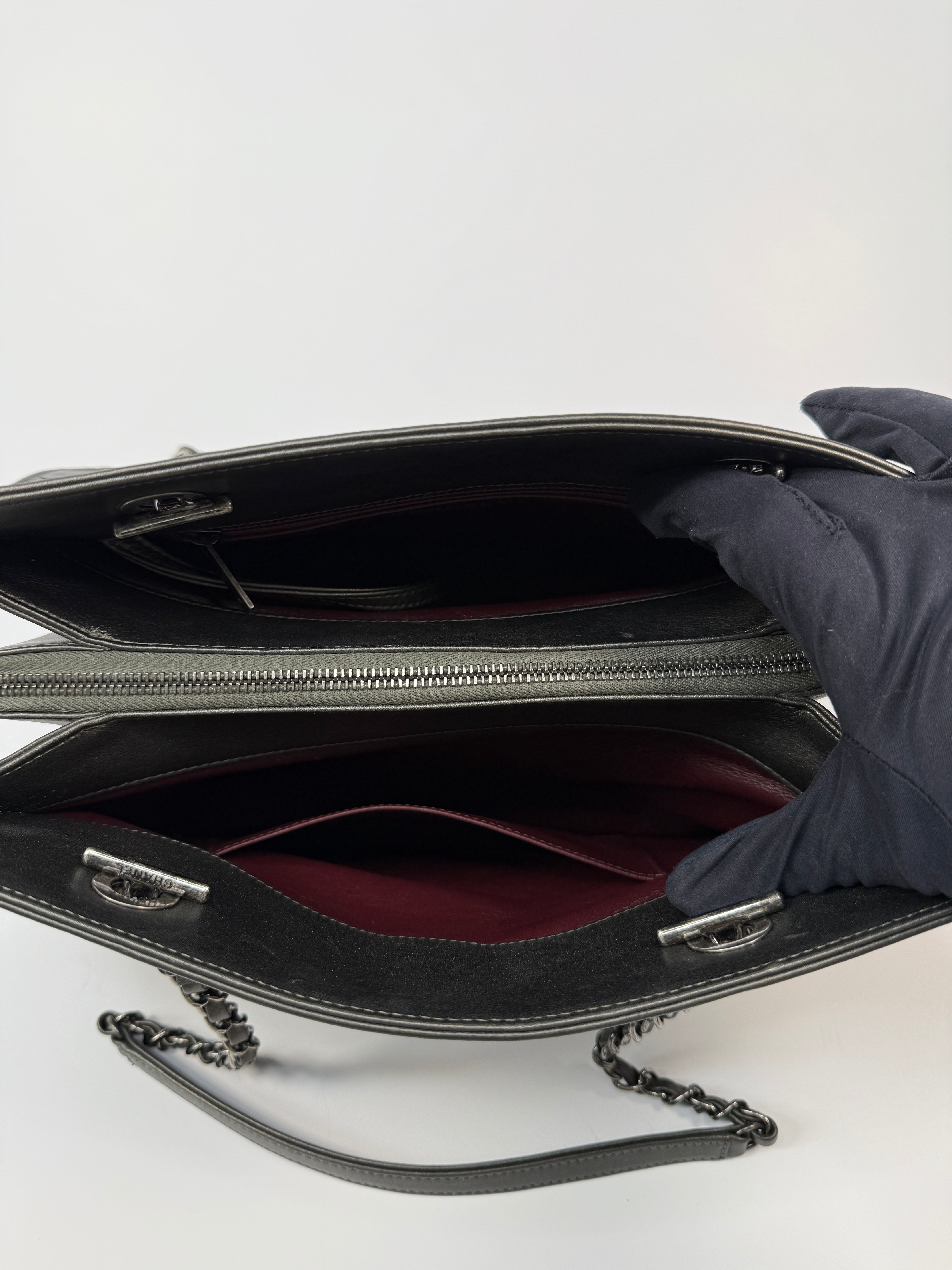 Chanel Metallic Tote Bag