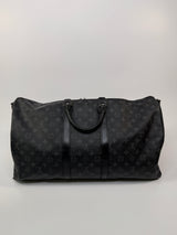 Louis Vuitton Keepall Bandouliere 55 Monogram Eclipse