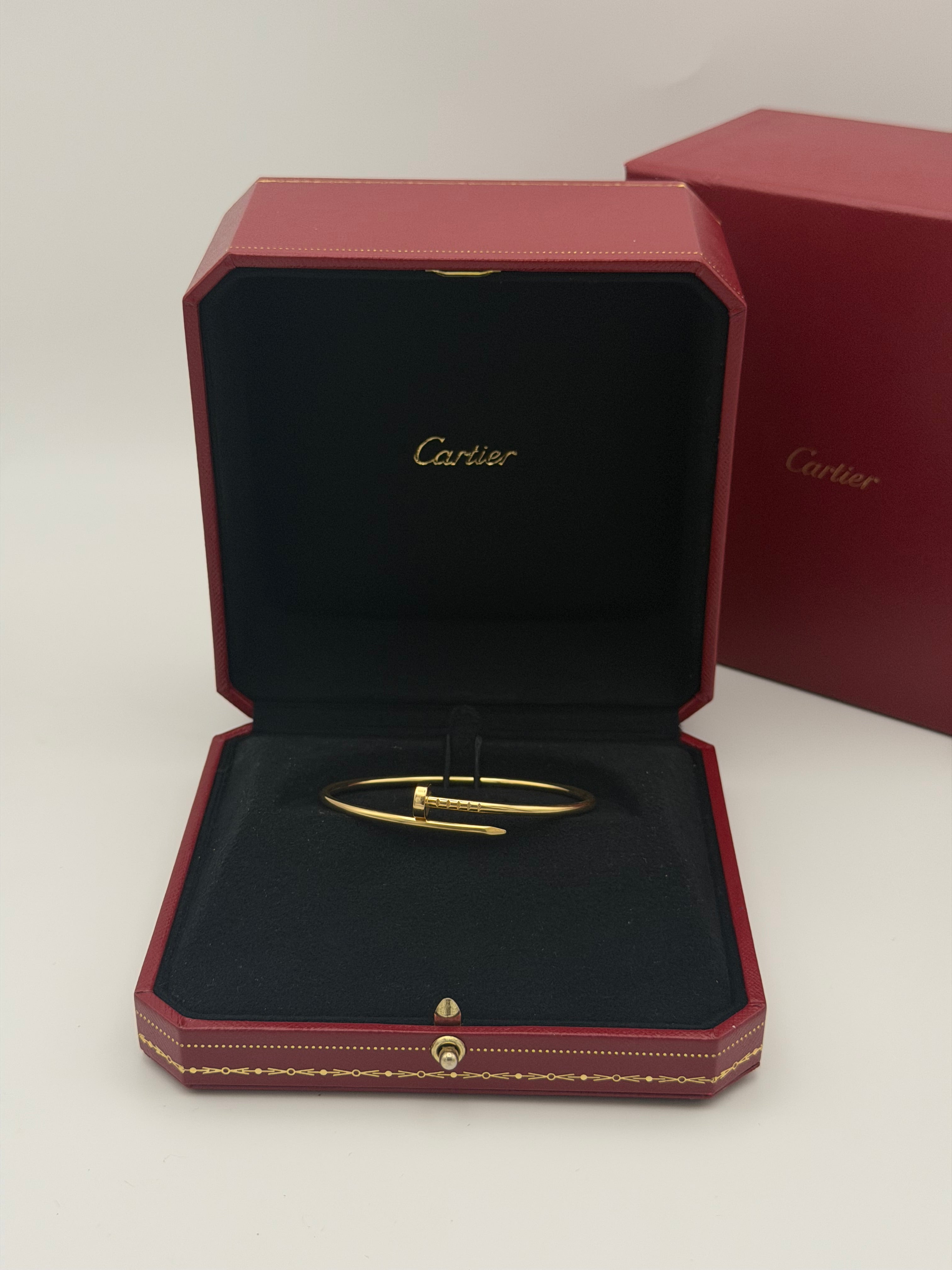 Cartier Love Bracelet in Rose Gold Classic Model
Pre Loved & Authentic 
Insured next day delivery 
Verified By Luxe Cheshire.