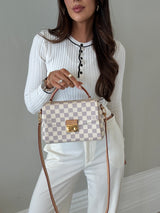 Louis Vuitton Damier Azur Canvas Croisette Bag
