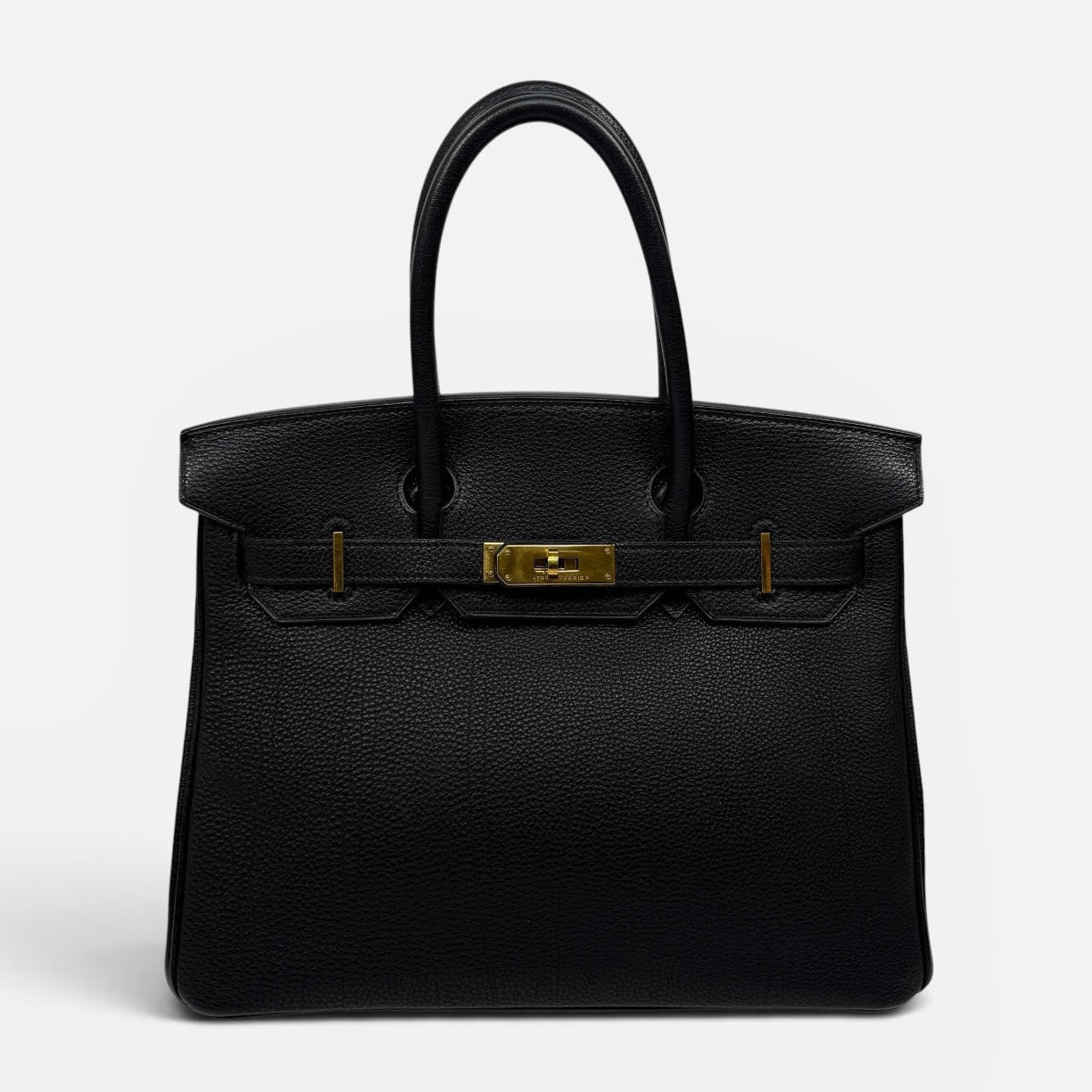 Hermès Birkin 30 In Black Togo Leather With Gold Hardware
