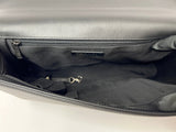 Chanel Boy Bag Large In Black Lambskin Leather