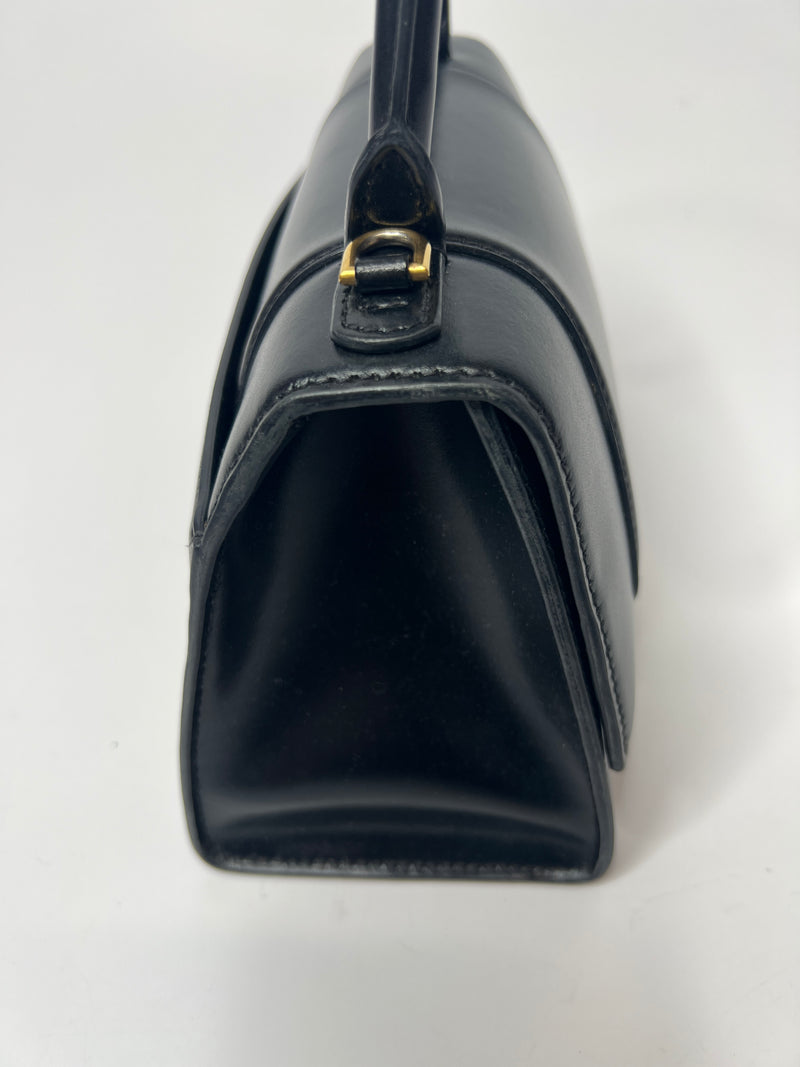 Balenciaga Small Hourglass In Box In Black Bag