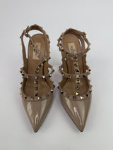 Valentino Garavani Rockstud Caged Pumps (Size 38.5/UK5.5)