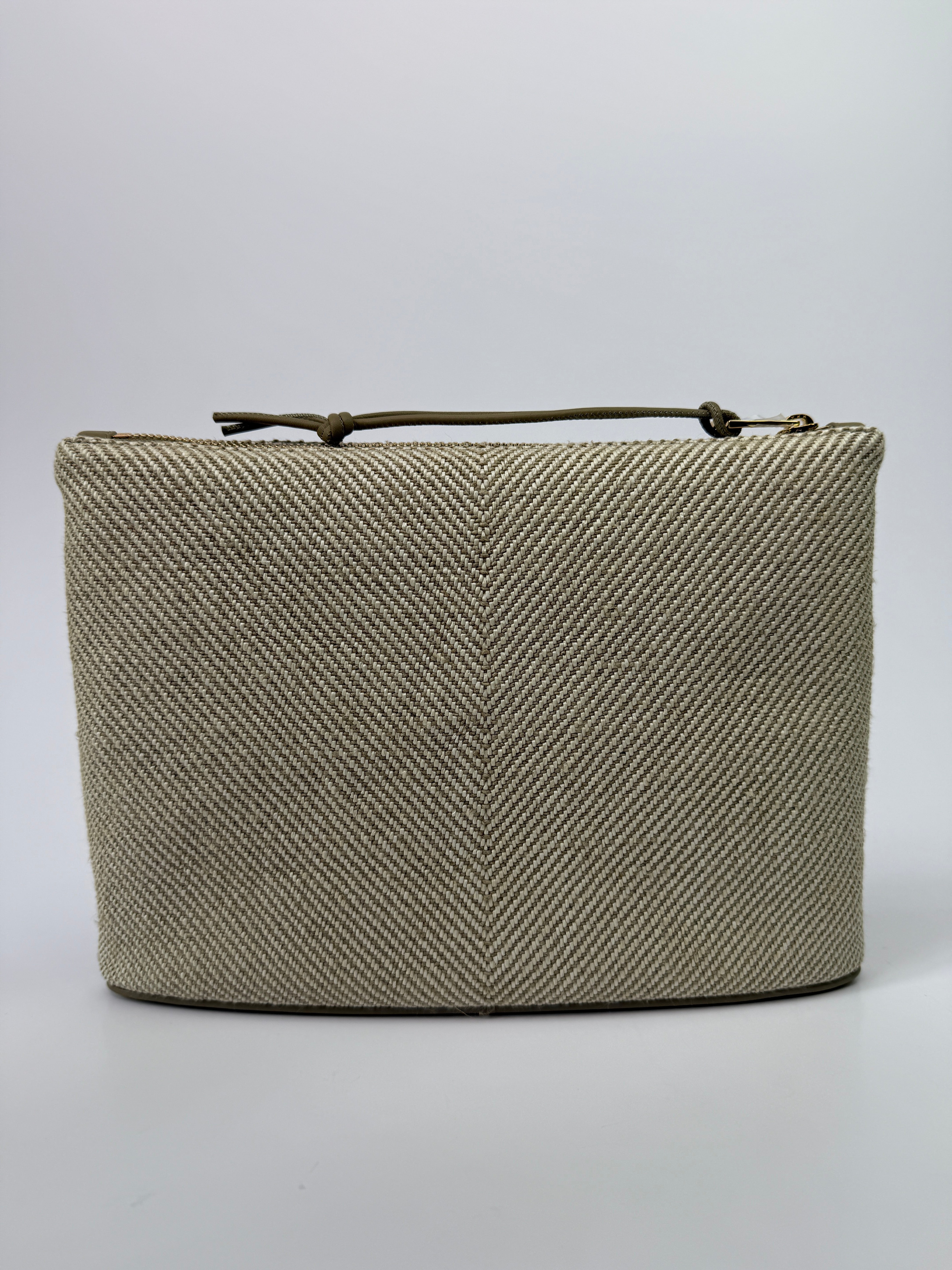 LOEWE Oblong Logo Canvas Pouch