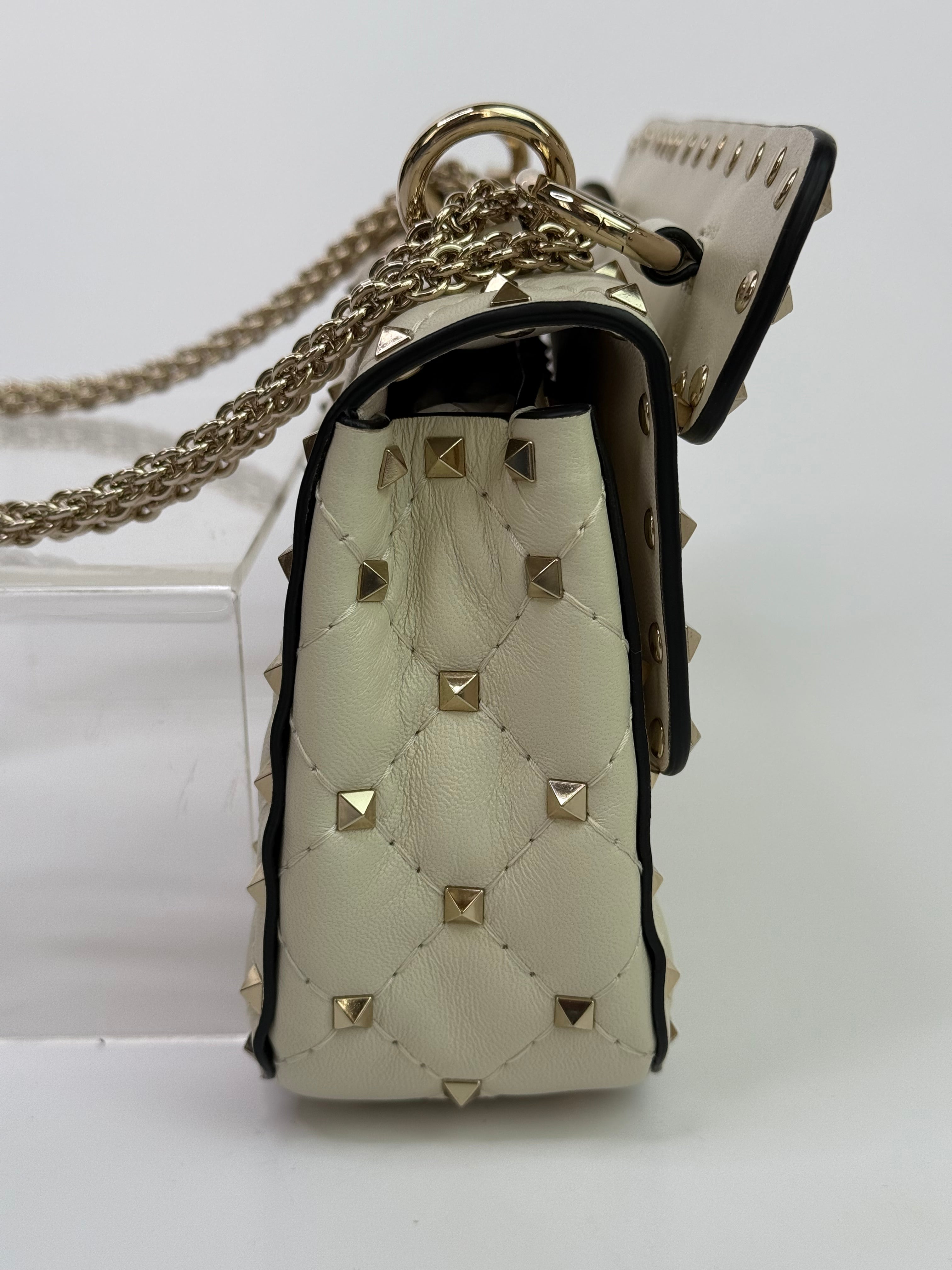 Valentino Garavani Nappa Rockstud Spike Bag