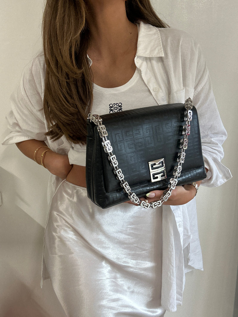 Givenchy 4G Soft Black Shoulder Bag