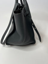 Celine Grey Leather Big Small Bag