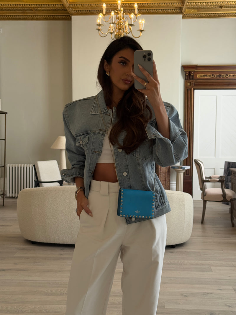 Valentino Rockstud Wallet On Chain