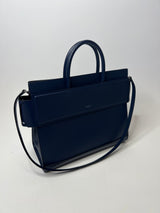 Givenchy Horizon Bag In Navy Leather