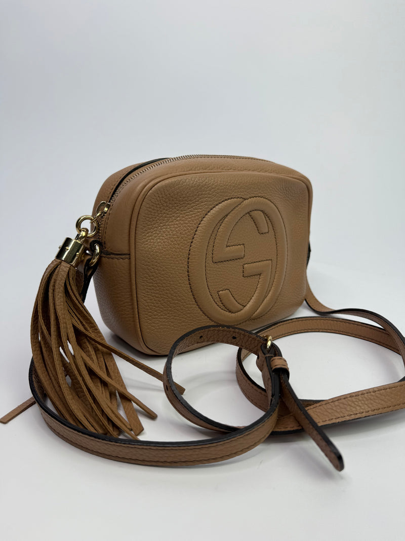 Gucci Soho Disco Leather Crossbody Bag