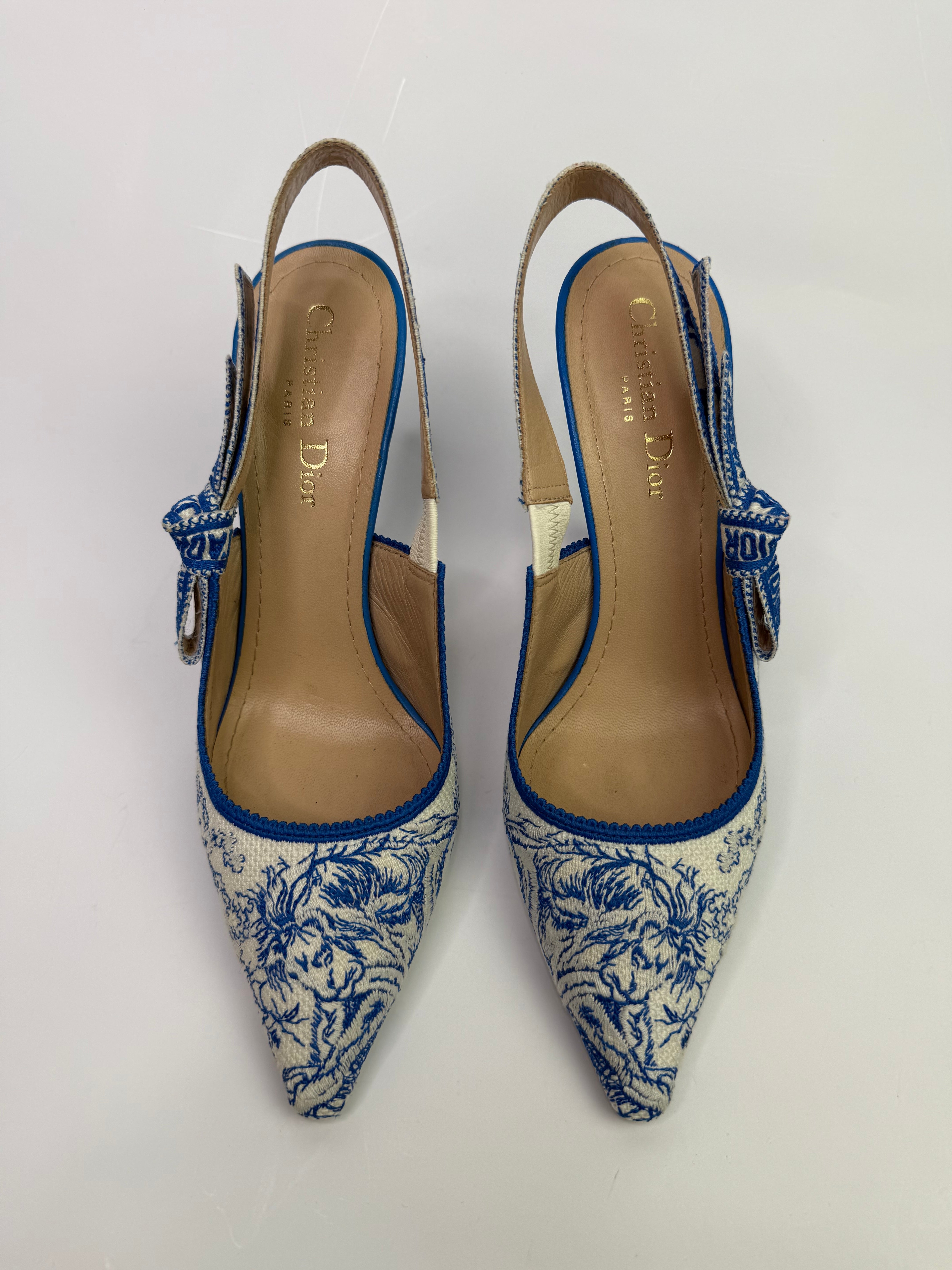 Christian Dior J'adior Singback blue Pumps (Size 39 /UK6)
