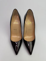 Christian Louboutin So Kate 120 In Rouge Noir  (Size 37.5/UK4.5)