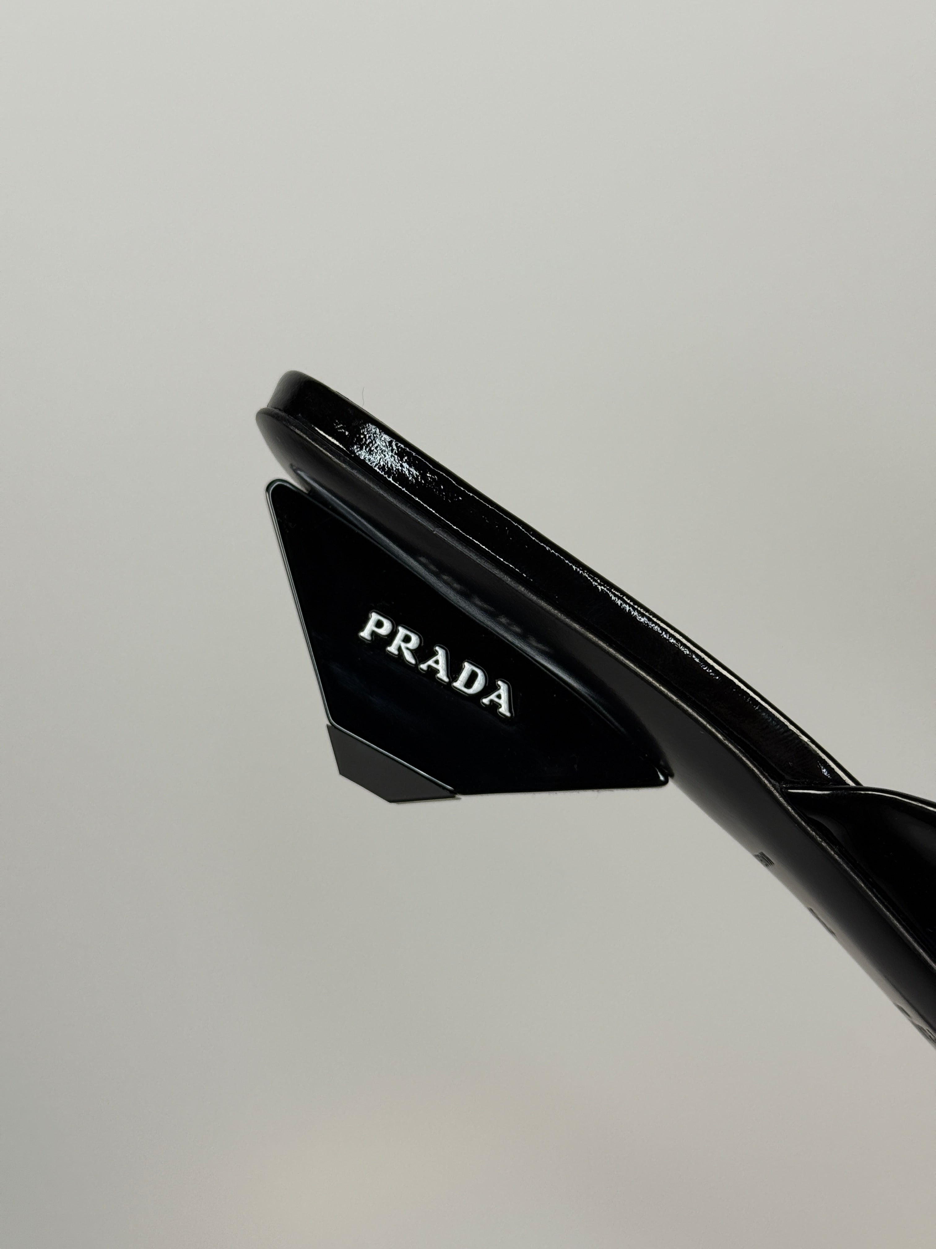 Prada Square Toe Mules (Size 39.5/UK6.5)