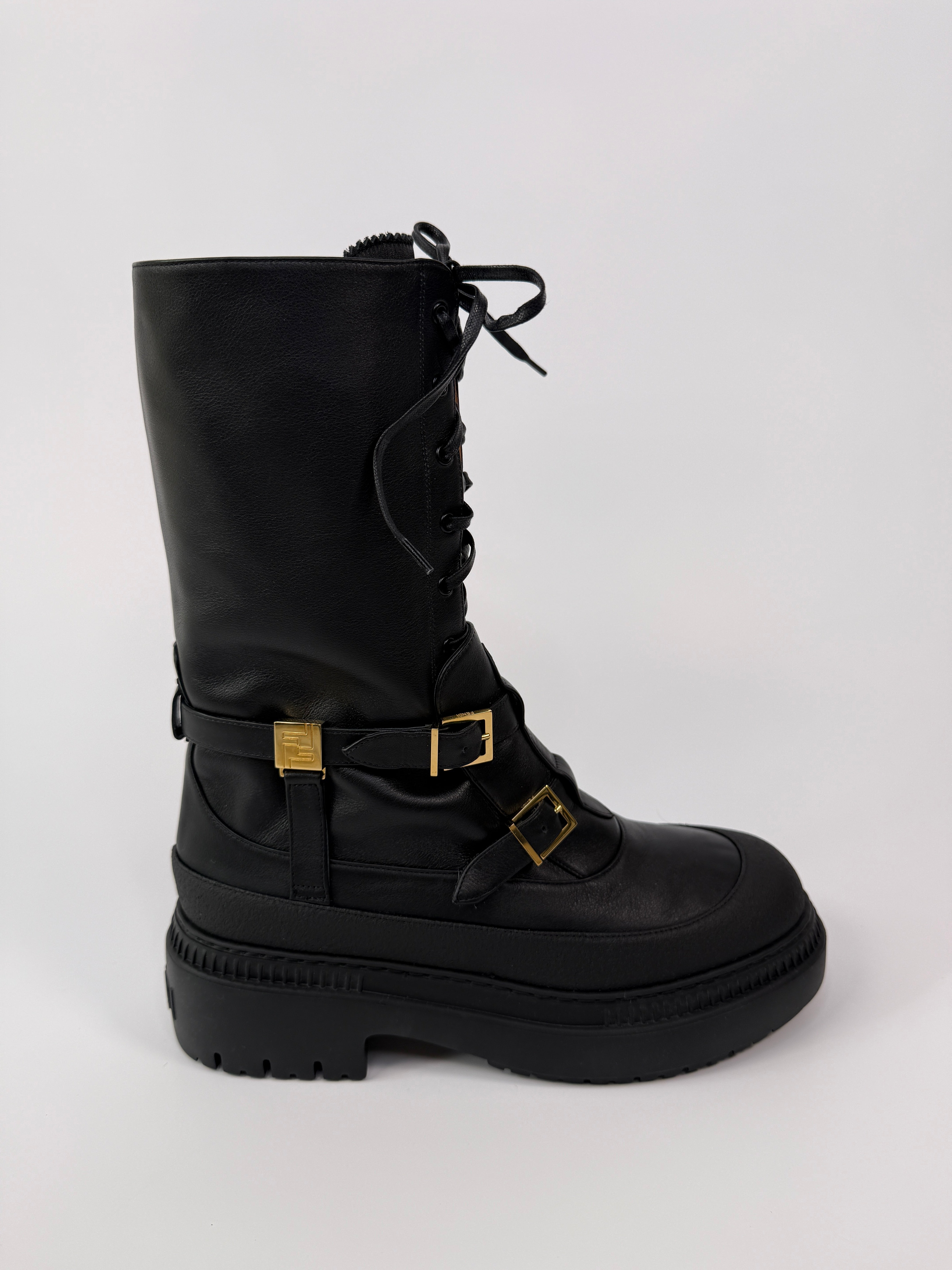 Fendi Biker Boots  (Size 40/ UK7)