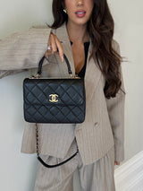 Chanel Small Trendy Top Handle Flap Bag