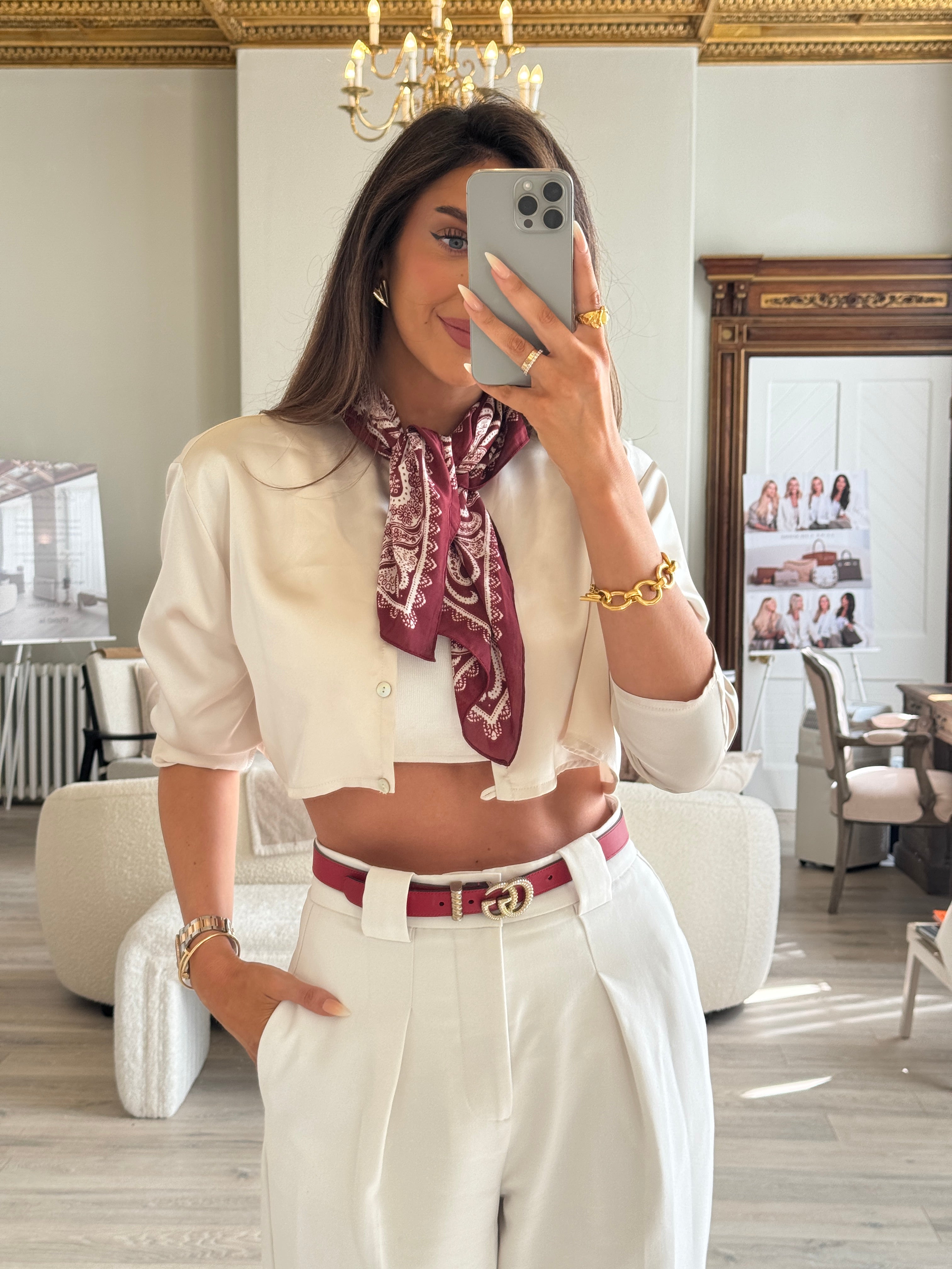 Gucci GG Torchon Belt  (Size 80/32)